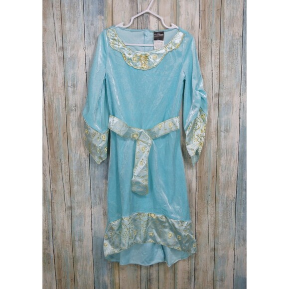 Disney Princess Aurora Maleficent Halloween Costume Size S (4-6x) Blue Dress Up - Picture 1 of 9
